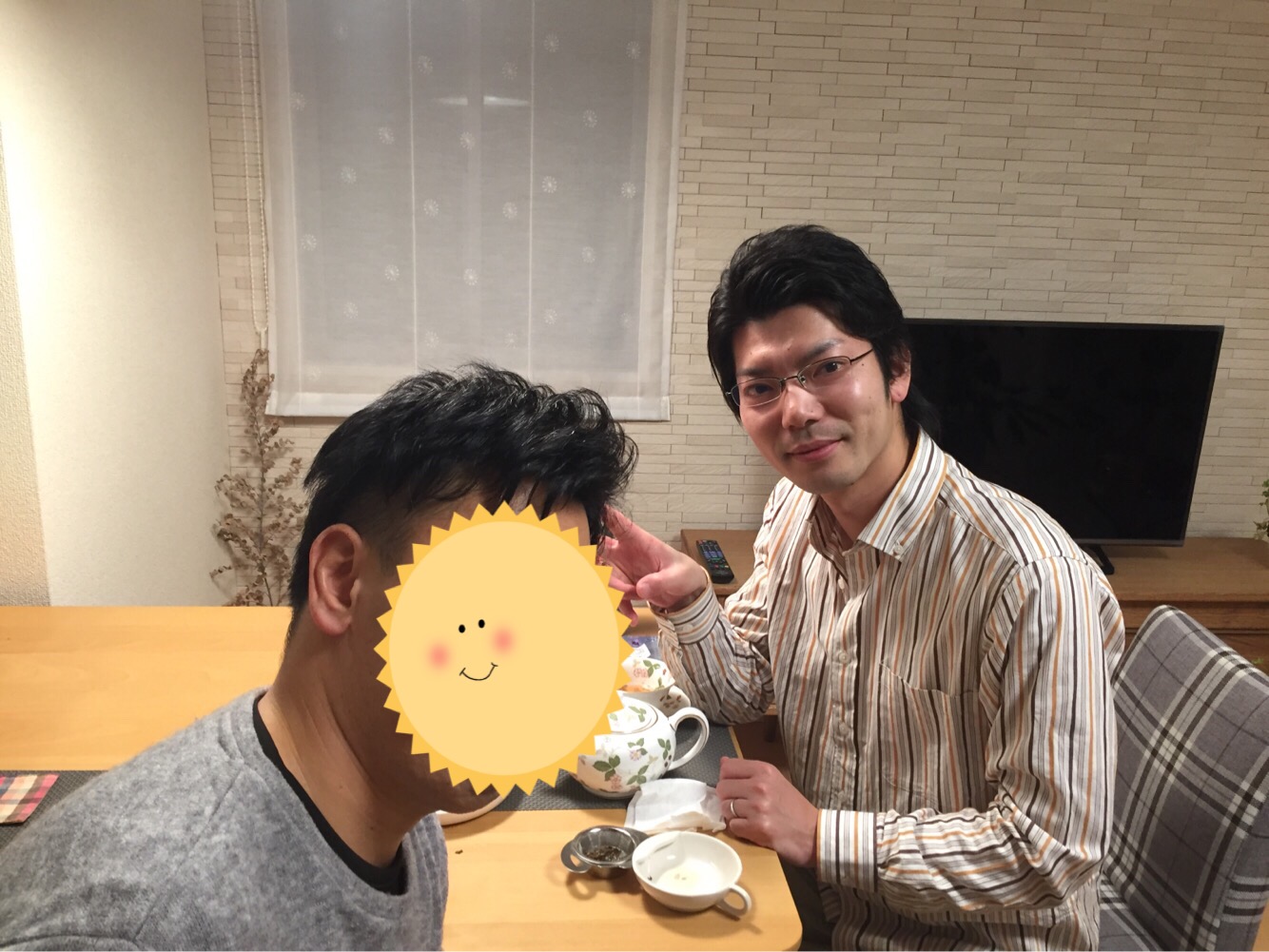 自宅に遊びに来てくれました！