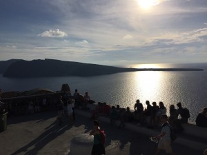 ギリシャハネムーン③〜サントリーニ島の夕日など〜