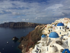 ギリシャハネムーン④〜サントリーニ島、フィラの街、海、ロバに乗る〜