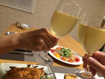 クリスマスは自宅で妻と食事 クリスマスは自宅で妻と食事