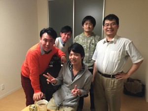 高校時代の友人達と我が家で忘年会♪ 高校時代の友人達と我が家で忘年会♪