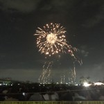 猪名川の花火大会に行って来ました。 猪名川の花火大会に行って来ました。