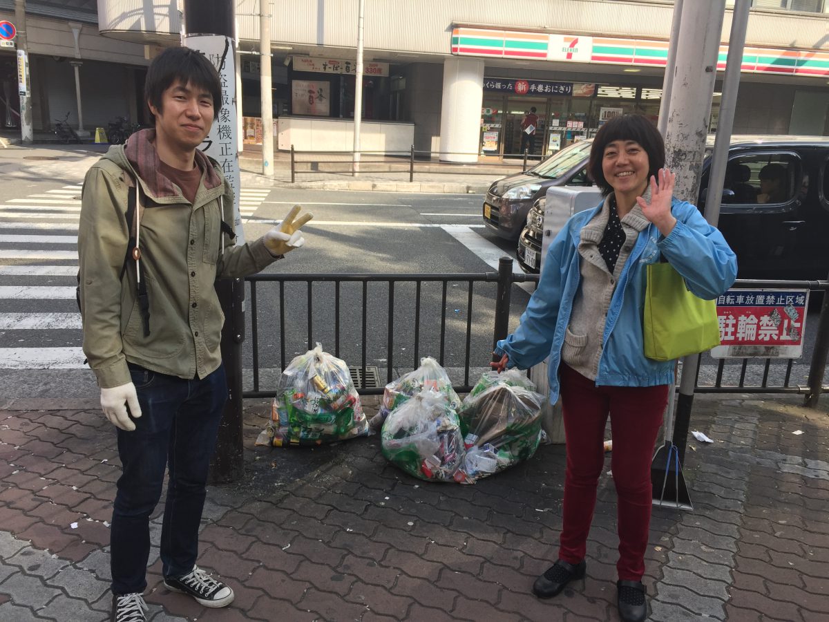【120回】大阪梅田 東通り商店街の清掃ボランティア活動報告 【120回】大阪梅田 東通り商店街の清掃ボランティア活動報告