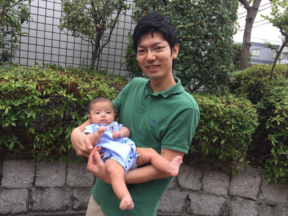 妻と息子の4ヶ月検診に行って来ました♪( ´▽`) 妻と息子の4ヶ月検診に行って来ました♪( ´▽`)