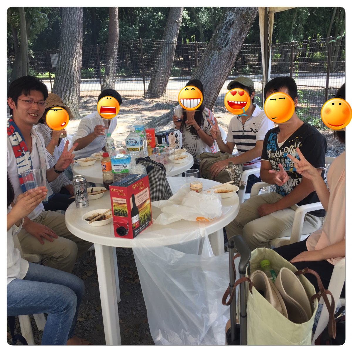 服部緑地公園でバーベキューをして来ました。 服部緑地公園でバーベキューをして来ました。