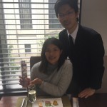 結婚記念日をお祝いしました。 結婚記念日をお祝いしました。