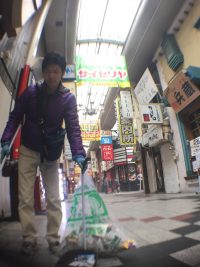 【１６６回】大阪梅田　東通り商店街の清掃ボランティア活動報告