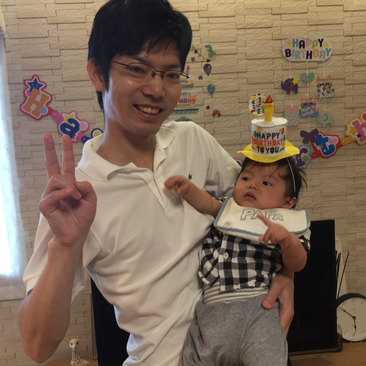 子どもが1歳になりました*\(^o^)/* 子どもが1歳になりました*\(^o^)/*