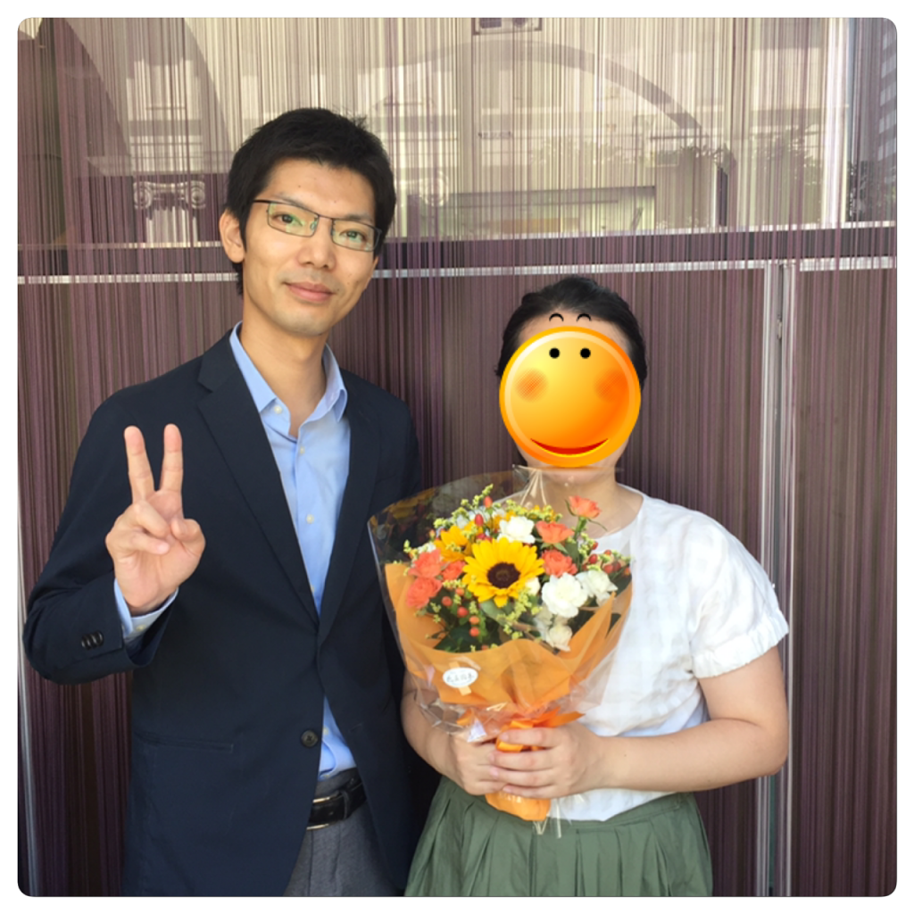 お客様と成婚のお祝いランチしました\(^o^)/ お客様と成婚のお祝いランチしました\(^o^)/