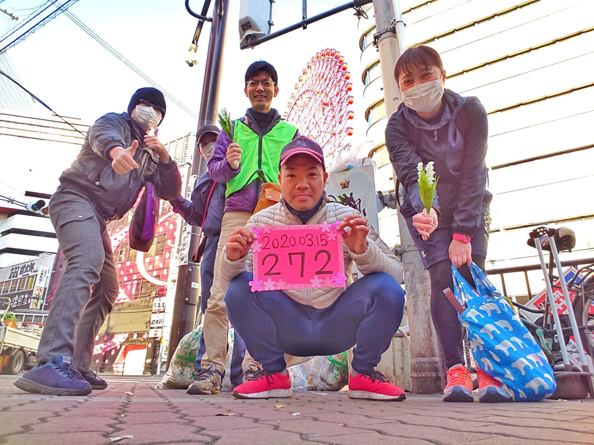 第272回 早朝掃除ボランティアに参加しました!@大阪梅田 東通り商店街 第272回 早朝掃除ボランティアに参加しました!@大阪梅田 東通り商店街