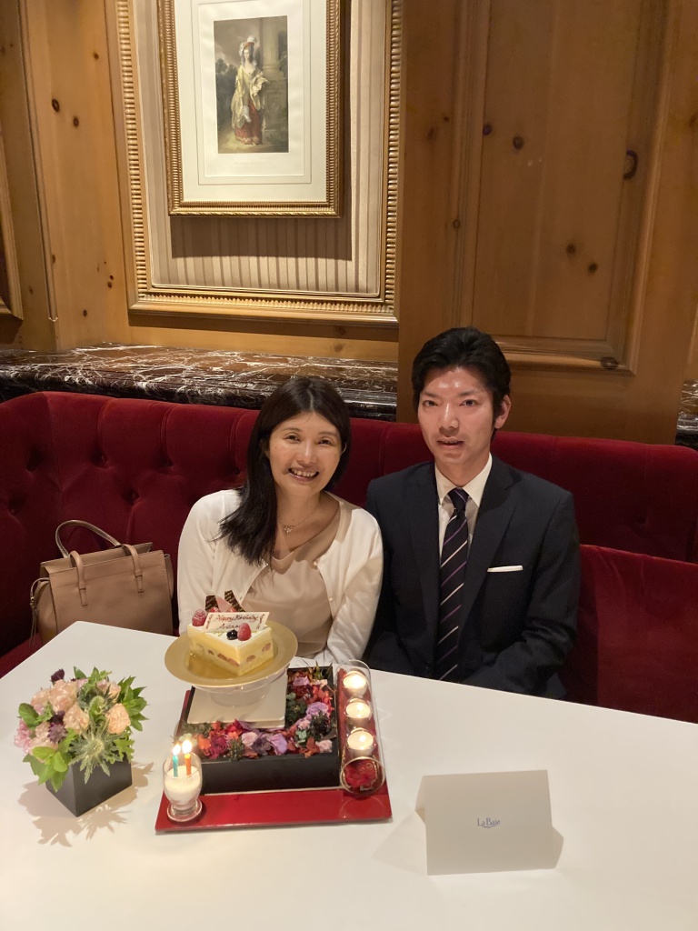 妻の誕生日だったのでお祝いのランチをしてきました 妻の誕生日だったのでお祝いのランチをしてきました